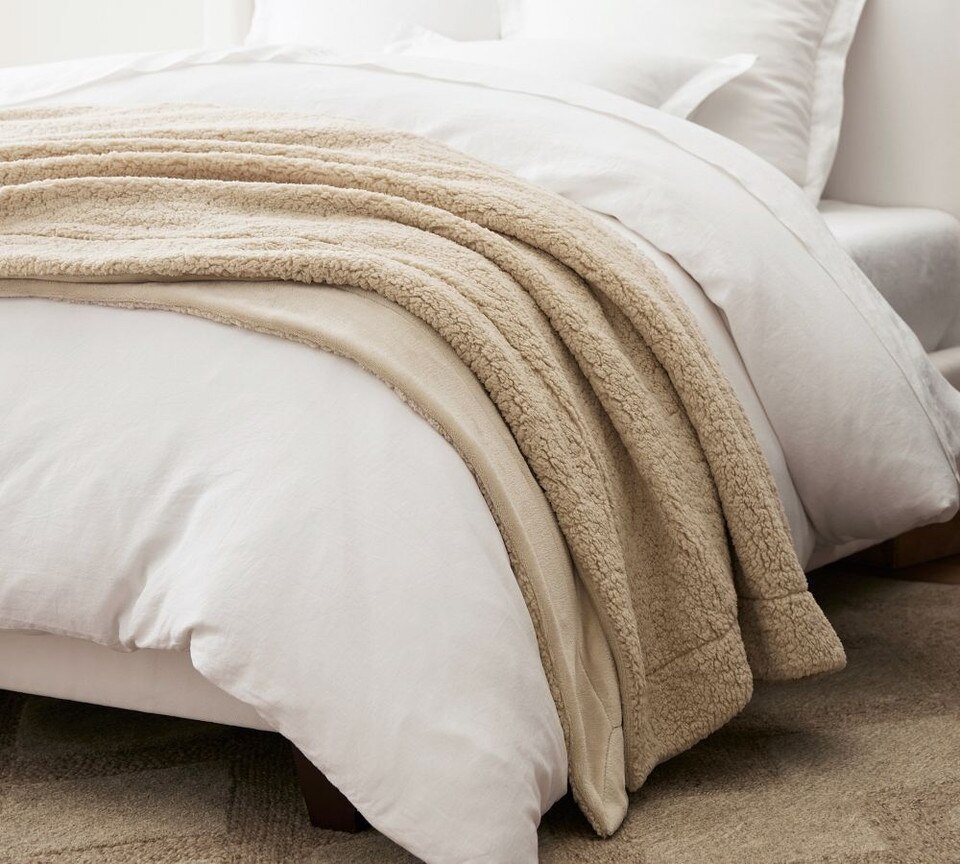Marshmallow Blanket Pottery Barn Australia